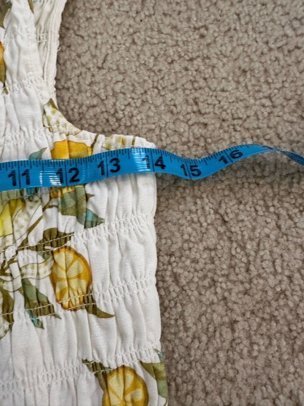 Avec Les Filles White Maxi Dress with Yellow Lemon & Green Leaf Print - Picture 13 of 14